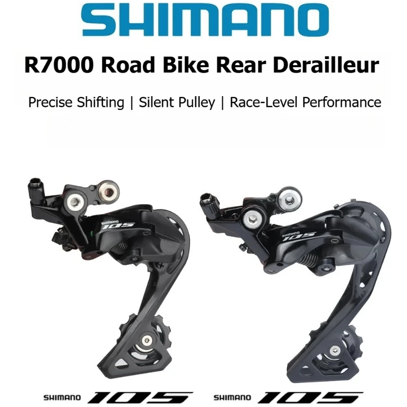SHIMANO 105 R7000 Rear Derailleur RD-R7000-SS RD-R7000-GS 11-Speed for Road Bikes
SHIMANO 105 R7000 Rear Derailleur RD-R7000-SS RD-R7000-GS 11-Speed for Road Bikes