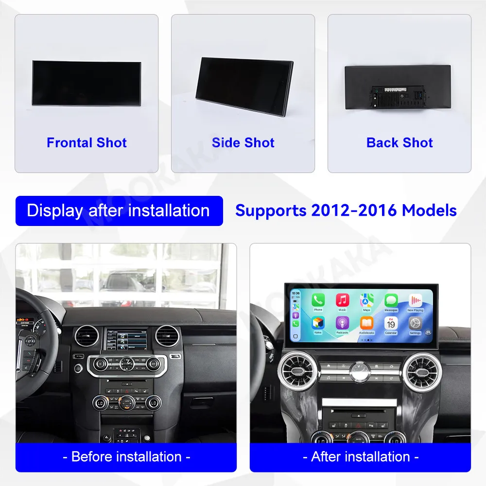 Car Accessories Radio For Land Rover Discovery 4 2012-2016 Android Auto GPS Navigation Multimedia Stereo Receiver Head Unit