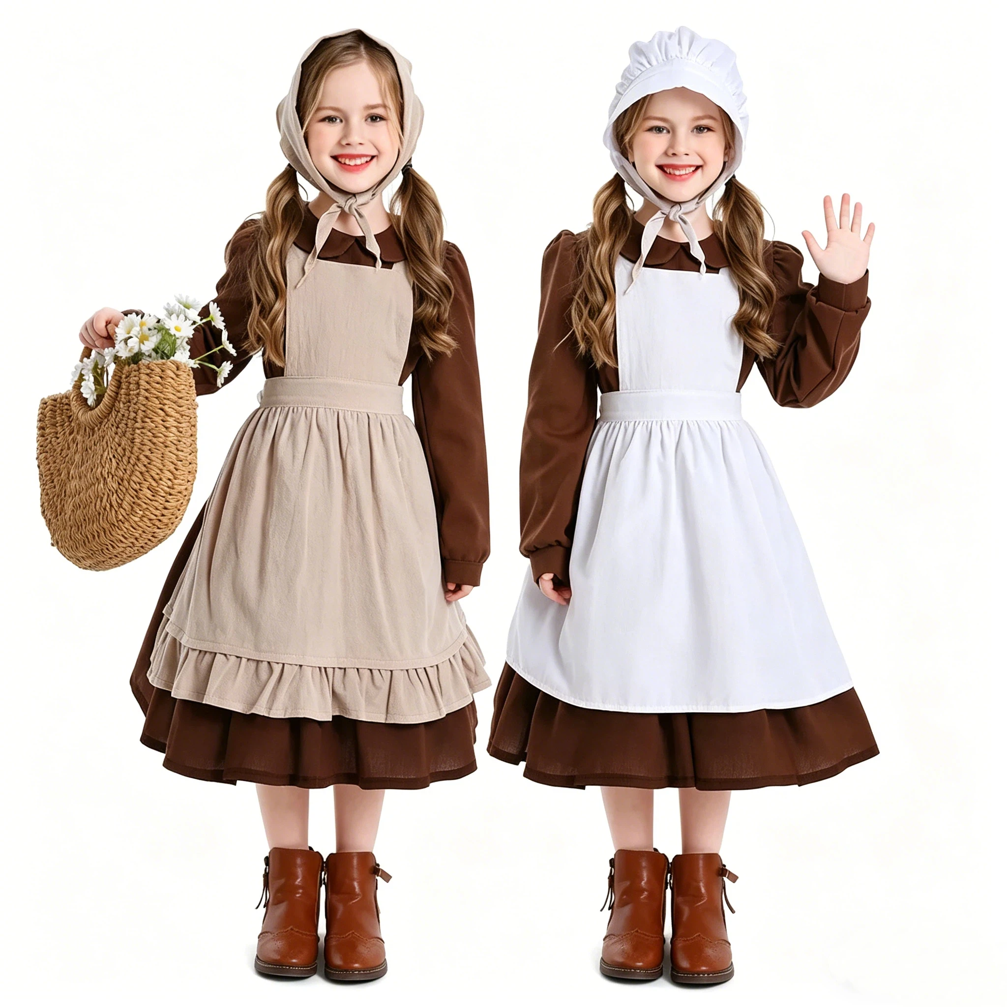 Enfant Stage Play Show Pastoral Farm Maid Civilian Poor Clothes Cinderella Maid Costume Anime Cosplay Stages Performance
Enfant Stage Play Show Pastoral Farm Maid Civilian Poor Clothes Cinderella Maid Costume Anime Cosplay Stages Performance