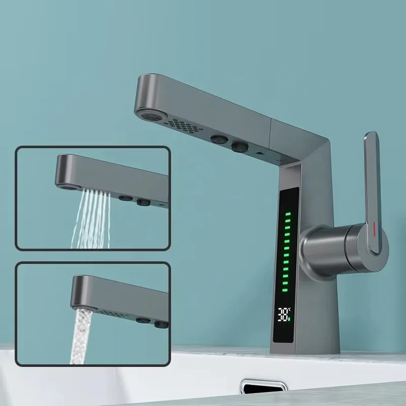Newly Designed Gun Ash Basin Mixer Hot and Cold Desktop Washbasin Faucet
Newly Designed Gun Ash Basin Mixer Hot and Cold Desktop Washbasin Faucet