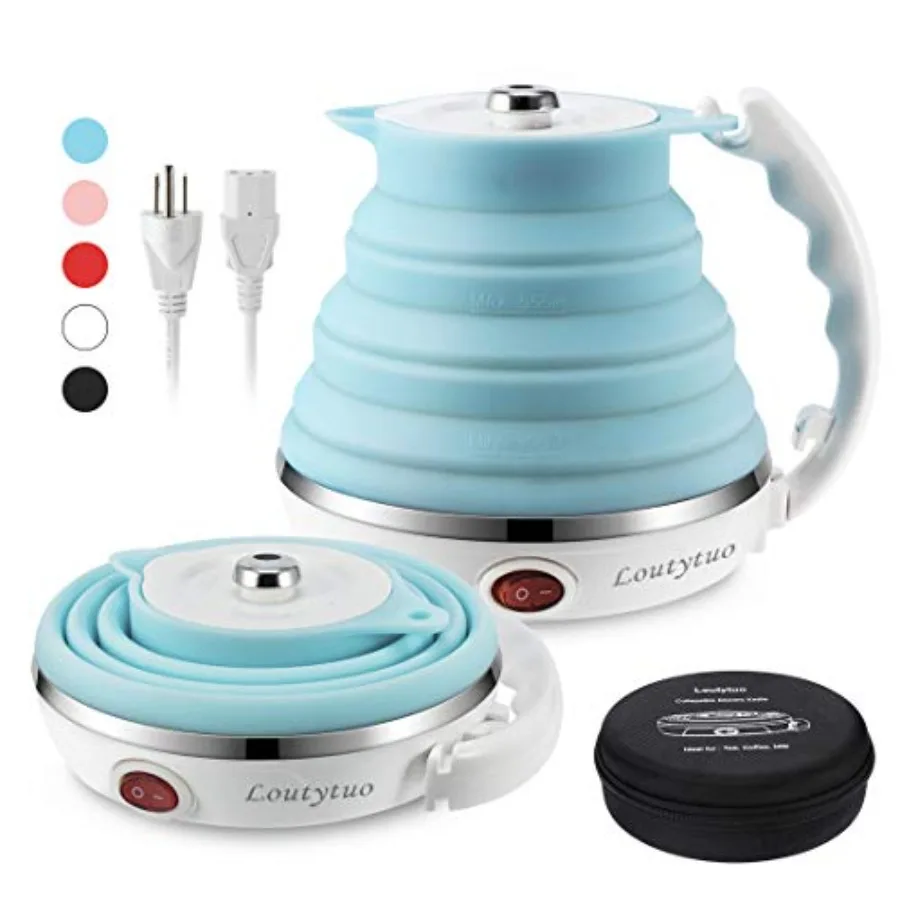 Ultrathin Upgraded Food Grade Silicone Travel Foldable Electric Kettle Boil Dry Protection Portable with Dual Voltage and Separ
Ultrathin Upgraded Food Grade Silicone Travel Foldable Electric Kettle Boil Dry Protection Portable with Dual Voltage and Separ