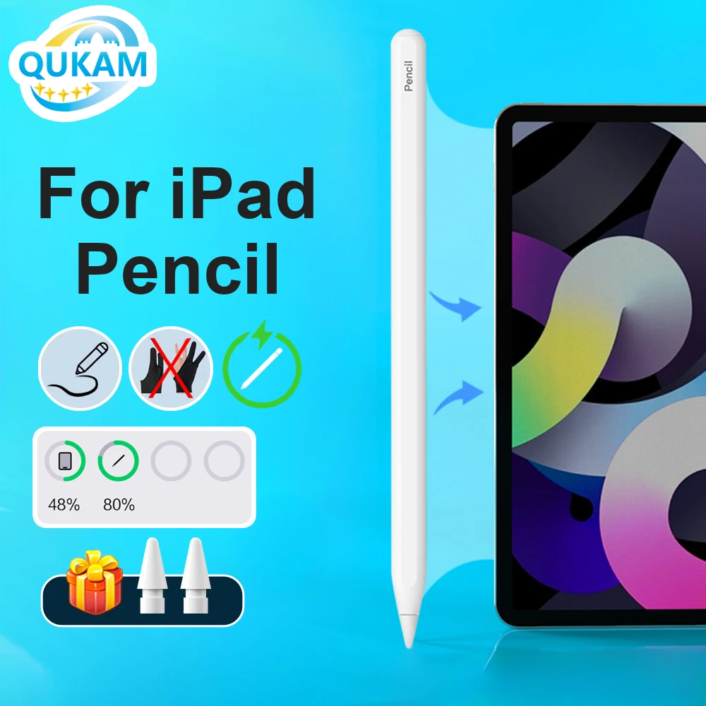 2025 For Apple Pencil Wireless Charging Stylus Pen For iPad Air 4 5 Pro 11 12.9 Mini 6 iPad Pen Palm Rejection iPad Accessories
2025 For Apple Pencil Wireless Charging Stylus Pen For iPad Air 4 5 Pro 11 12.9 Mini 6 iPad Pen Palm Rejection iPad Accessories