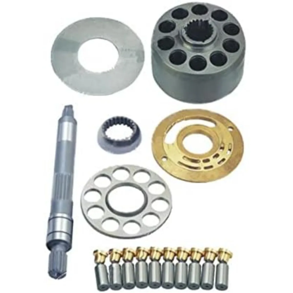 Hydraulic Main Pump Repair Parts Kit for Rexroth AP2D16 CASE 35 Excavator
Hydraulic Main Pump Repair Parts Kit for Rexroth AP2D16 CASE 35 Excavator