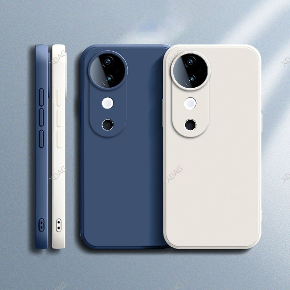 Square Liquid Silicone Phone Case for VIVO S19 5G 6.78" V2364A Soft Shockproof Original High Qualtiy Lens Protective Back Covers
Square Liquid Silicone Phone Case for VIVO S19 5G 6.78" V2364A Soft Shockproof Original High Qualtiy Lens Protective Back Covers