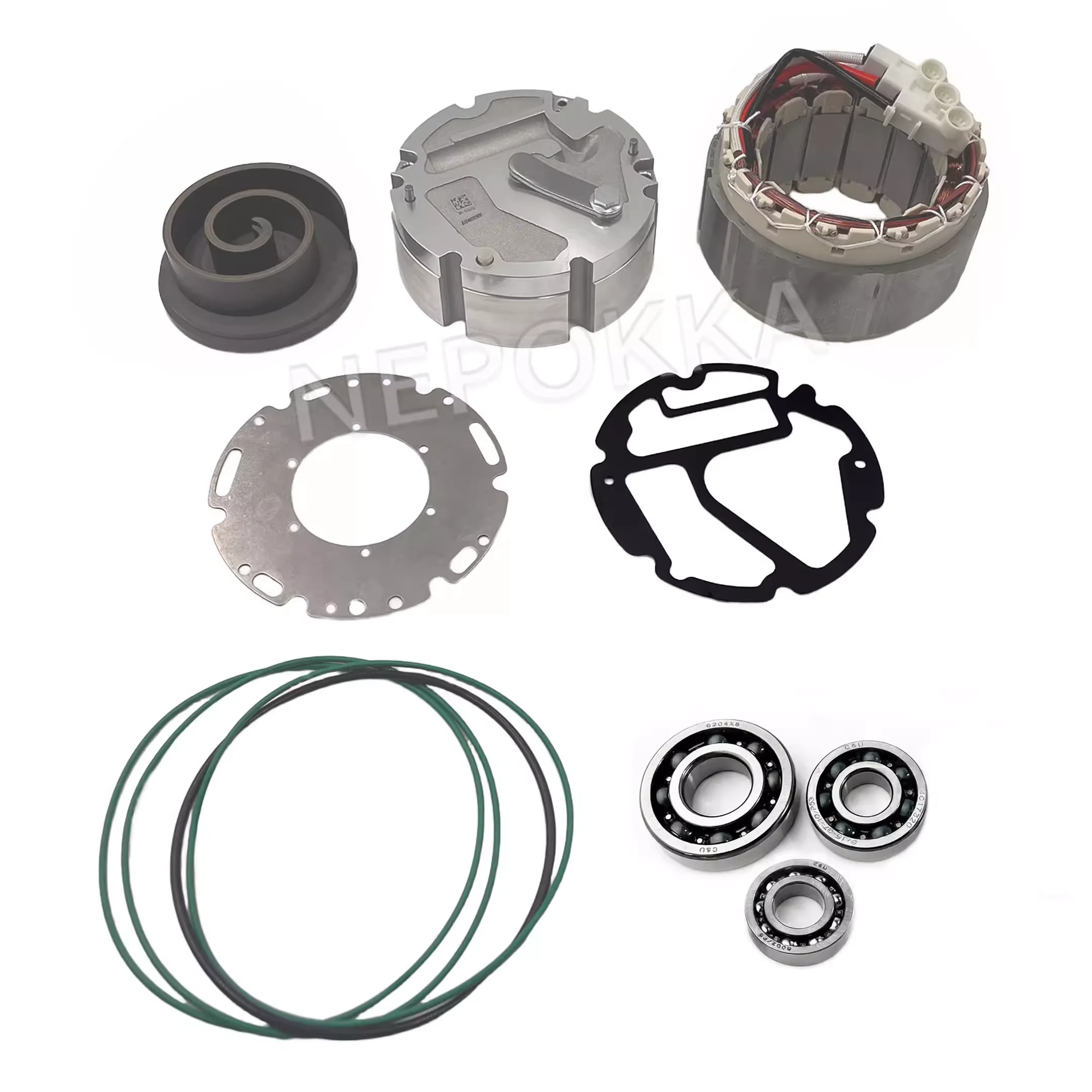 Новый комплект для ремонта компрессора электромобилей, подходит для Mercedes-Benz, BMW и Sandian 33
Новый комплект для ремонта компрессора электромобилей, подходит для Mercedes-Benz, BMW и Sandian 33