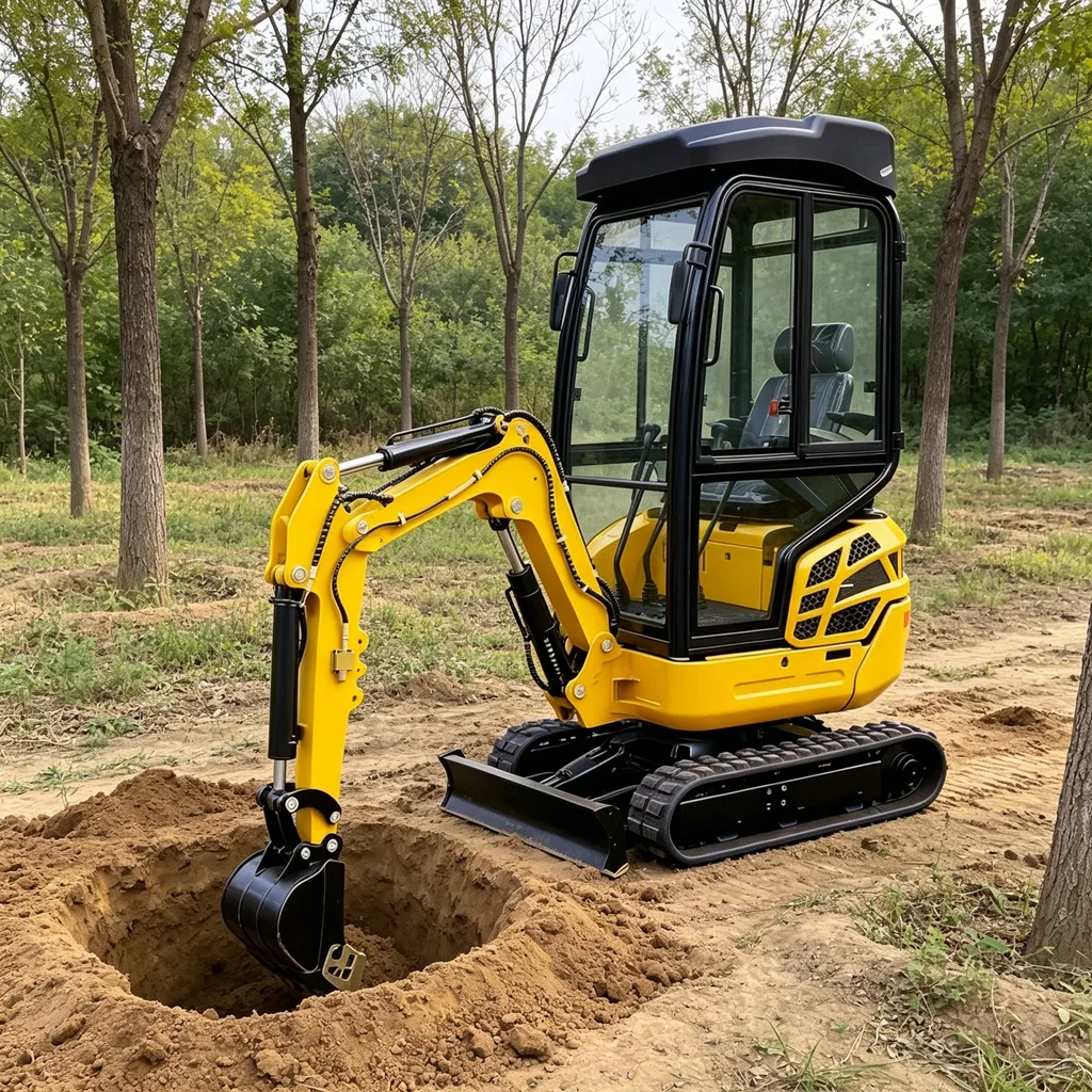 1.8Ton-2.5Ton Crawler Excavator Yanmar Engine EPA/Euro5 Hydraulic Machinery Adjustable Cab Agricultural Farming Equipment
1.8Ton-2.5Ton Crawler Excavator Yanmar Engine EPA/Euro5 Hydraulic Machinery Adjustable Cab Agricultural Farming Equipment