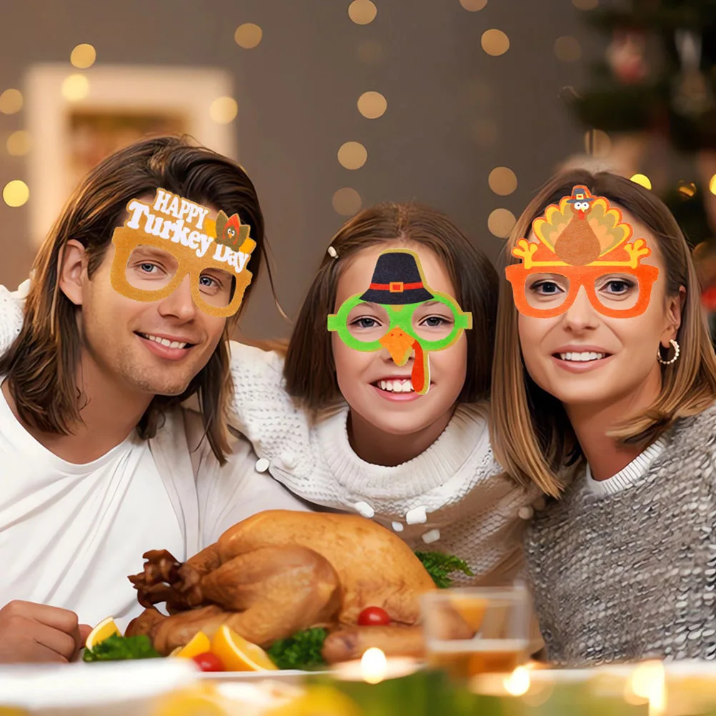 9Pcs Turkey Glasses Thanksgiving Day Party Eyewear Decorative Photo Props Festival Thanksgiving Eyeglasses Decorative Eyeglasses
9Pcs Turkey Glasses Thanksgiving Day Party Eyewear Decorative Photo Props Festival Thanksgiving Eyeglasses Decorative Eyeglasses