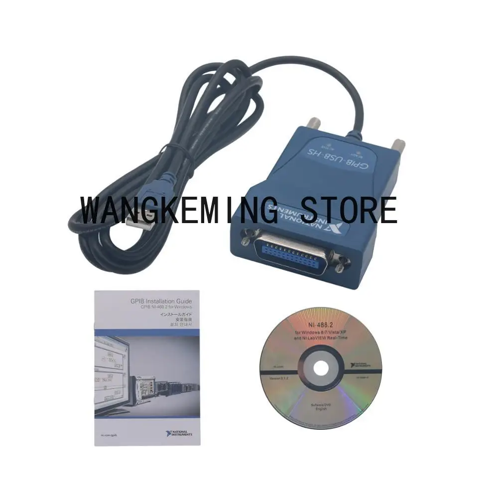 NI GPIB-USB-HS IEEE National Instruments Inter face Card Adapter Controller
NI GPIB-USB-HS IEEE National Instruments Inter face Card Adapter Controller