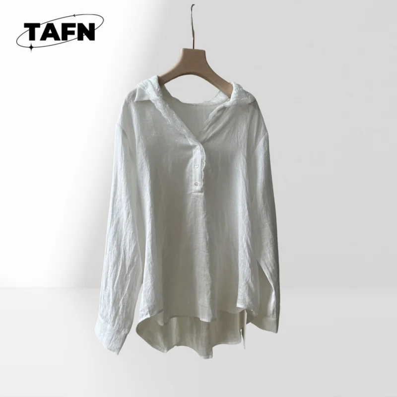 Красивая льняная рубашка с капюшоном, женская рубашка с рюшами, элегантная шифоновая блузка с пышными рукавами, мужская повседневная дышащая блузка с воротником-стойкой AH01160
Красивая льняная рубашка с капюшоном, женская рубашка с рюшами, элегантная шифоновая блузка с пышными рукавами, мужская повседневная дышащая блузка с воротником-стойкой AH01160