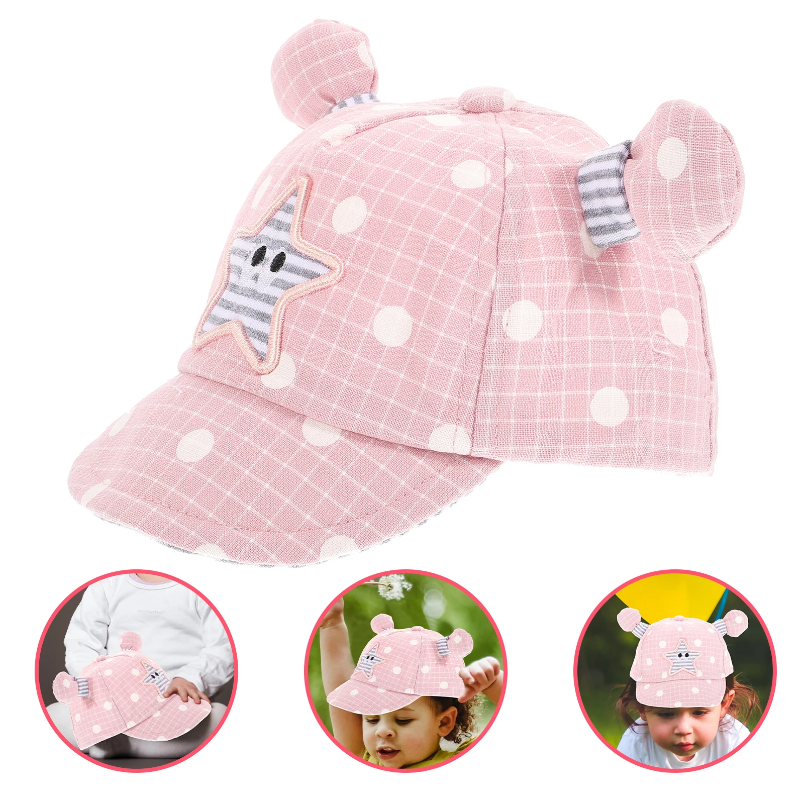 's Baseball Cap Toddler Hat Sun Visor Girl Sunshade Fabric Hats Boy Classic Style Girls Birthday Holiday
's Baseball Cap Toddler Hat Sun Visor Girl Sunshade Fabric Hats Boy Classic Style Girls Birthday Holiday