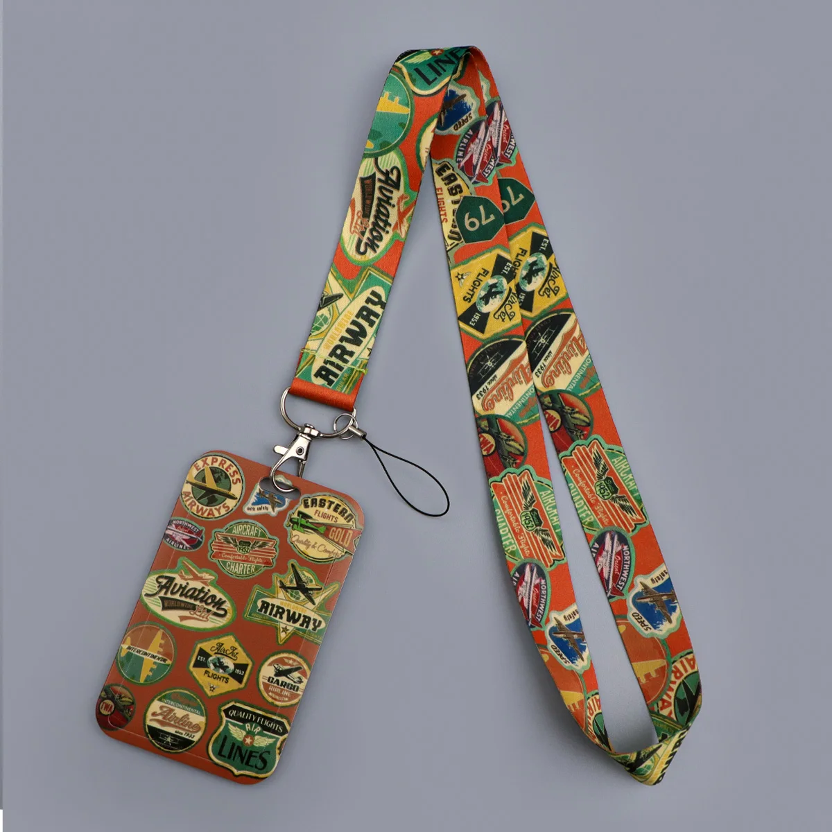 Vintage Aviation Label Lanyard Students ID Card Badge Holder Hanging Rope Neck Strap Keychain Keyring Accessories Gifts
Vintage Aviation Label Lanyard Students ID Card Badge Holder Hanging Rope Neck Strap Keychain Keyring Accessories Gifts