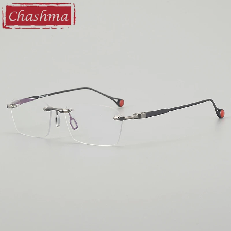 Chashma Prescription Glasses Men Optical Rimless Spectacle Ultra Light Pure Titanium for Recipe Lenses Eyewear Eyeglasses Frames
Chashma Prescription Glasses Men Optical Rimless Spectacle Ultra Light Pure Titanium for Recipe Lenses Eyewear Eyeglasses Frames