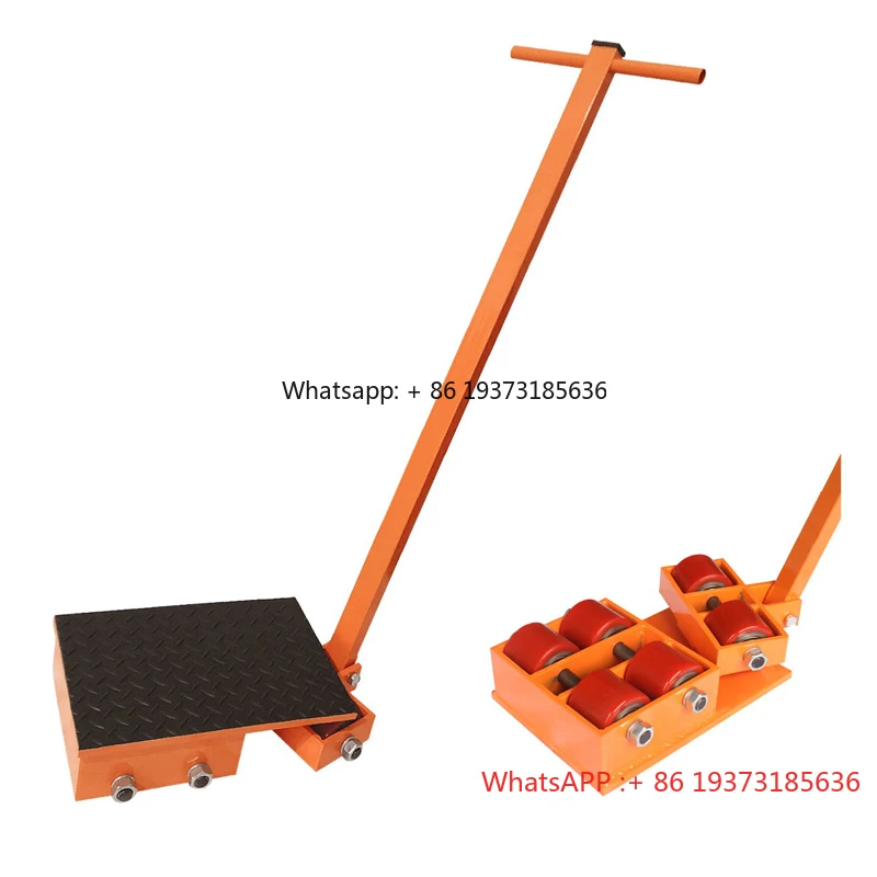 Multi-wheel Steerable Heavy Duty 6T 8T 12T 30T Roller Mover Dolly Skate Trolley for Transporting Huge Industrial Item
Multi-wheel Steerable Heavy Duty 6T 8T 12T 30T Roller Mover Dolly Skate Trolley for Transporting Huge Industrial Item