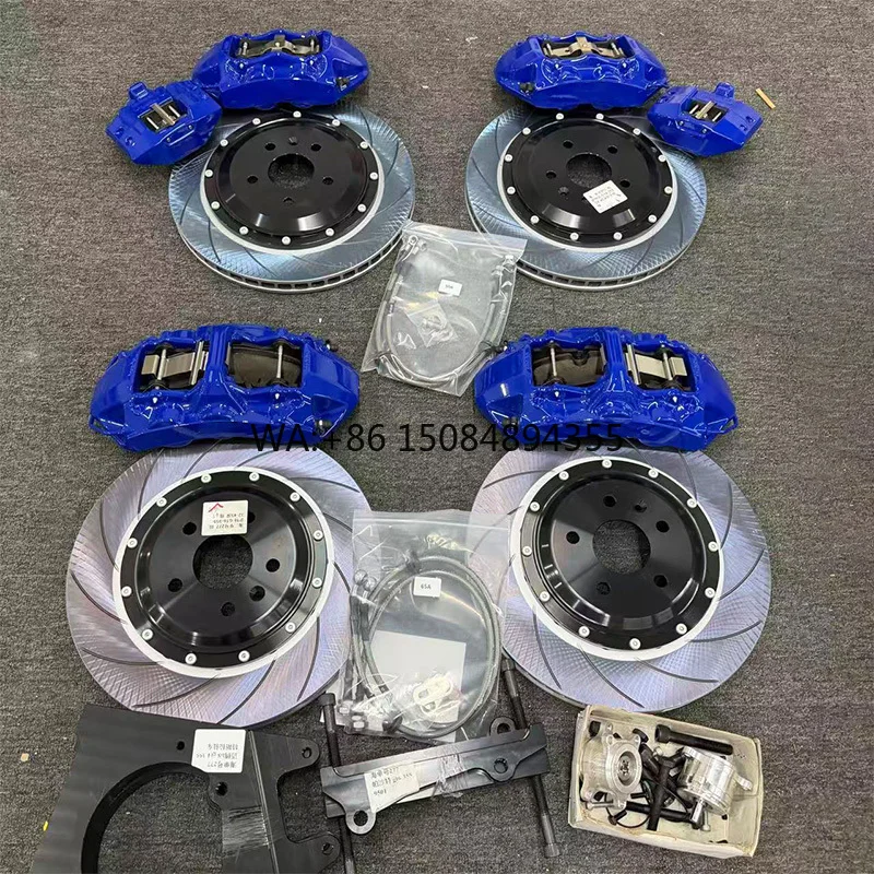 Factory Custom GT6 GT4 EPB Brake Caliper Kit with 380mm Slotted Brake Discs, Big Brake Upgrade, Auto Performance Mod Parts
Factory Custom GT6 GT4 EPB Brake Caliper Kit with 380mm Slotted Brake Discs, Big Brake Upgrade, Auto Performance Mod Parts