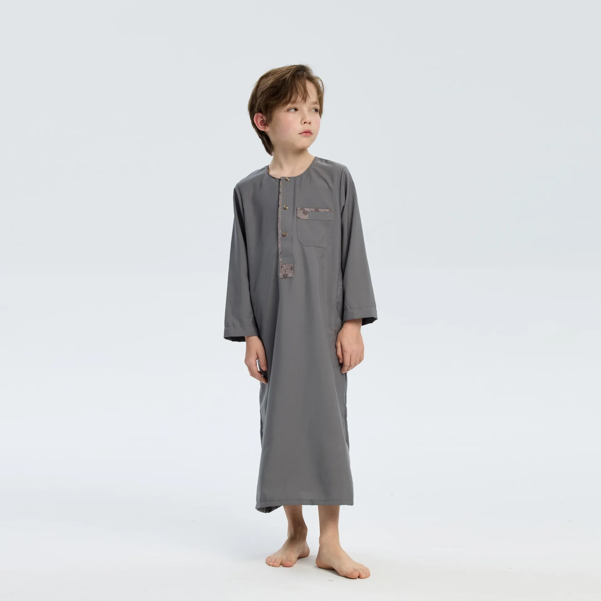 3-14Y Boy Kid Jubba Thobe Muslim Dress Saudi Arab Robe Dishdasha Abaya Kaftan Prayer Islam Clothing Teenage Djellaba Middle East
3-14Y Boy Kid Jubba Thobe Muslim Dress Saudi Arab Robe Dishdasha Abaya Kaftan Prayer Islam Clothing Teenage Djellaba Middle East