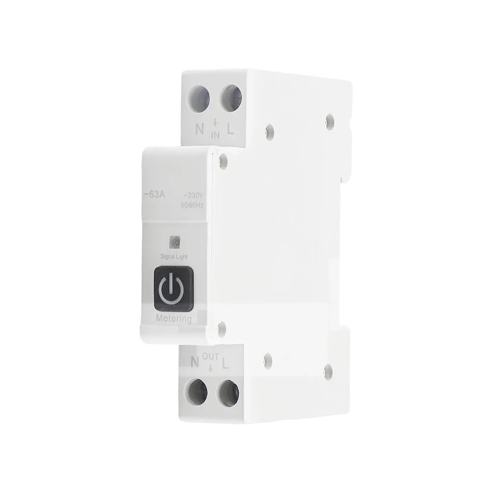 Автоматический выключатель Tuya для Zigbee, переключатель управления на DIN-рейку с измерительным автоматическим выключателем, таймер для приложения S-mart Life
Автоматический выключатель Tuya для Zigbee, переключатель управления на DIN-рейку с измерительным автоматическим выключателем, таймер для приложения S-mart Life