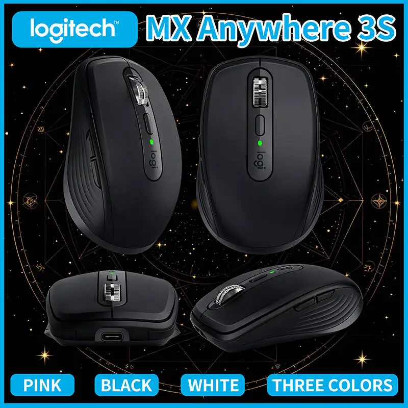 Компактная мышь Logitech MX Anywhere 3S, эргономичный дизайн, перезаряжаемая, с быстрым прокруткой для портативных ПК Mac
Компактная мышь Logitech MX Anywhere 3S, эргономичный дизайн, перезаряжаемая, с быстрым прокруткой для портативных ПК Mac