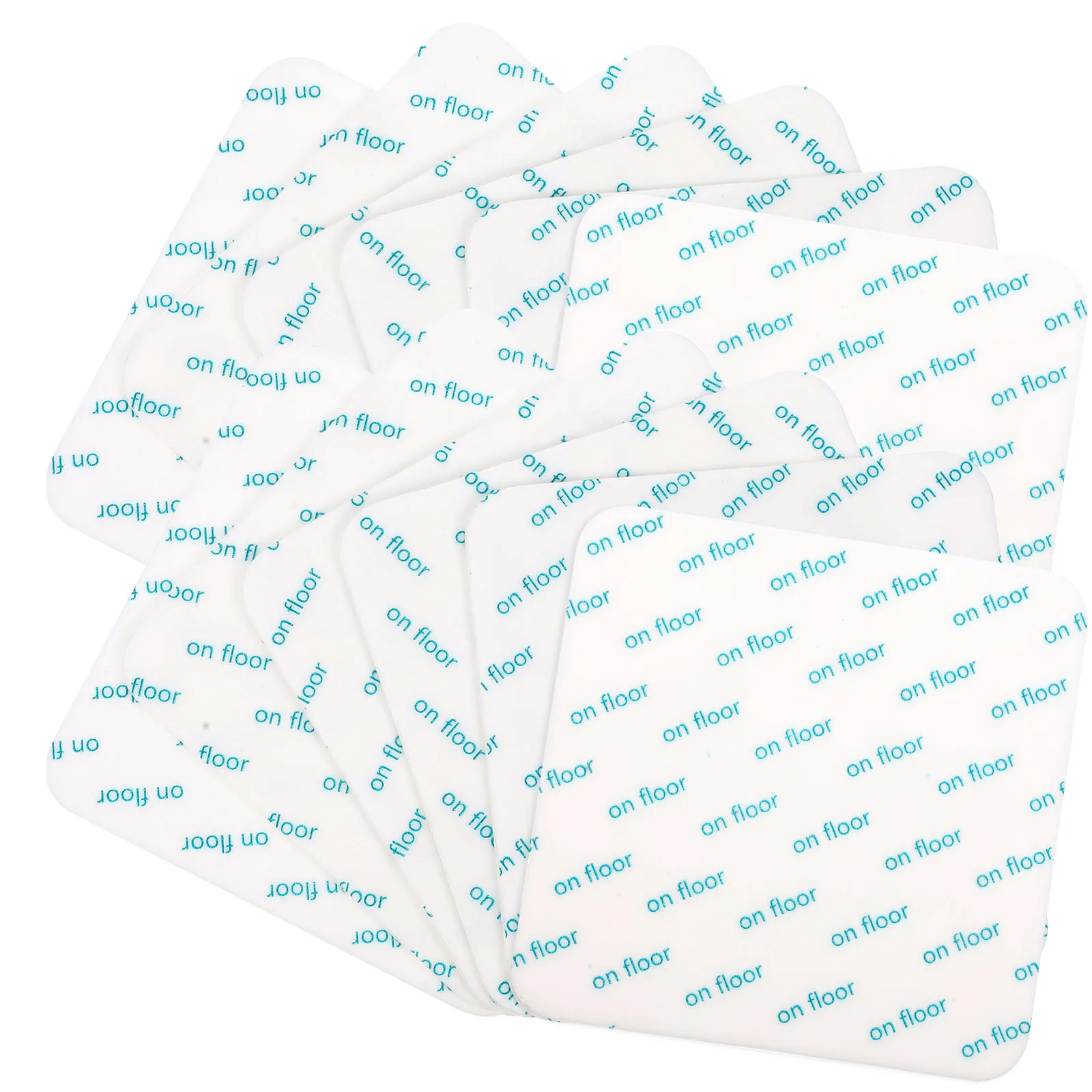 12pcs Non-Slip Carpet Grippers Rug Pad For Tile Floors Keep Rugs In Place Area Rugs Gripper Pads Sticker For Home Kitchen