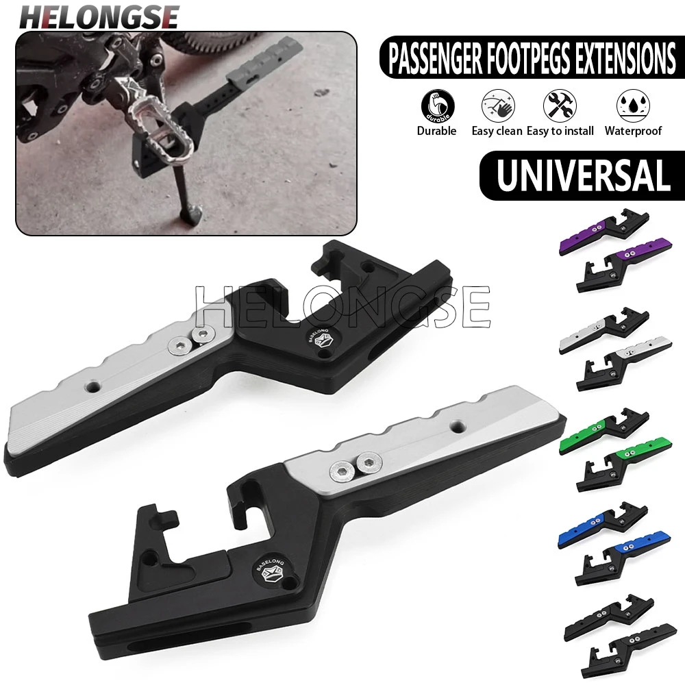 For Voge Rally 300 Adjustable Passenger Footpegs Extensions For Husqvarna 701 ENDURO SUPERMOTO/NORDEN 901 FE TE TX 125 150 250
For Voge Rally 300 Adjustable Passenger Footpegs Extensions For Husqvarna 701 ENDURO SUPERMOTO/NORDEN 901 FE TE TX 125 150 250
