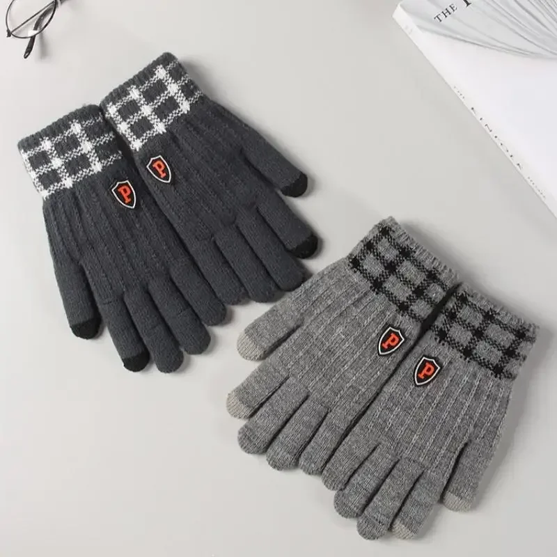 Winter Warm Gloves Men Windproof Gloves Commuting Touchscreen Outdoor Gloves Running Office Fashion Soft Men's Knitted Gloves
Winter Warm Gloves Men Windproof Gloves Commuting Touchscreen Outdoor Gloves Running Office Fashion Soft Men's Knitted Gloves