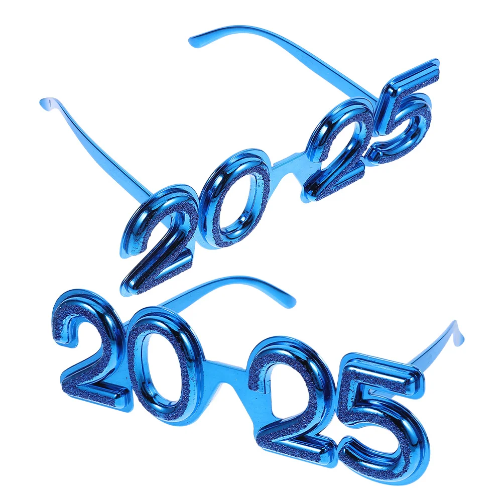 2Pcs New Year Glasses 2025 Party Eyeglass Props Unique Design Fun Look Wear Resistant for Holiday Celebration Photo Accessory
2Pcs New Year Glasses 2025 Party Eyeglass Props Unique Design Fun Look Wear Resistant for Holiday Celebration Photo Accessory