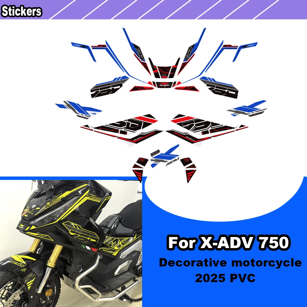 Motorcycle body Sticker Anti-Scratch PVC Sticker protector kit For Honda X-ADV 750 XADV X ADV 750 Adventure 2025
Motorcycle body Sticker Anti-Scratch PVC Sticker protector kit For Honda X-ADV 750 XADV X ADV 750 Adventure 2025