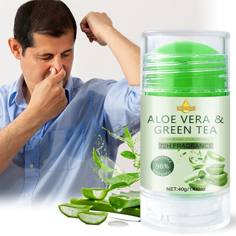 Aloe Green Tea Body Deodorant Stick, Unisex Long Lasting Fresh Fragrance, Antiperspirant for Armpit Odor Control
Aloe Green Tea Body Deodorant Stick, Unisex Long Lasting Fresh Fragrance, Antiperspirant for Armpit Odor Control