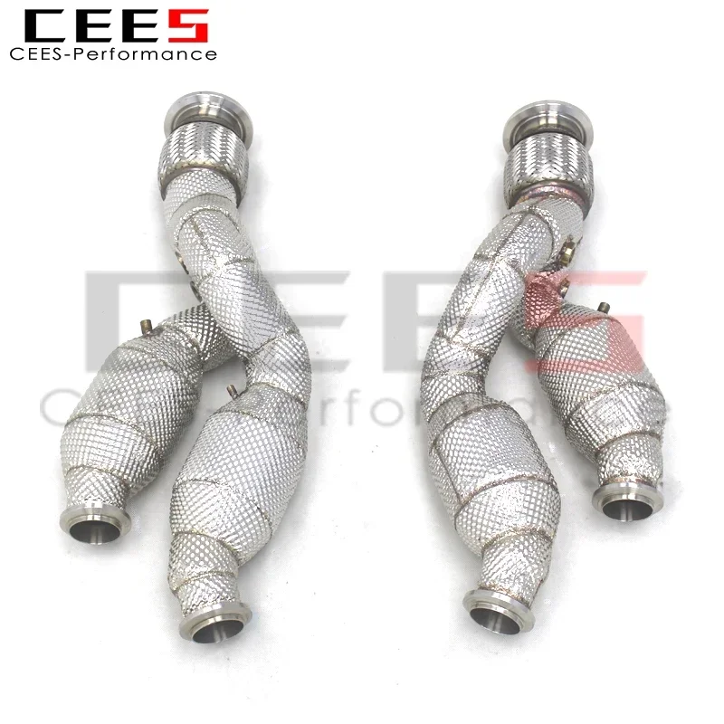 CEES Exhaust Downpipe For Lamborghini Aventador LP700/LP740S/LP750SV 6.5L 2011-2018 Stainless Steel Performance Exhaust Pipe
CEES Exhaust Downpipe For Lamborghini Aventador LP700/LP740S/LP750SV 6.5L 2011-2018 Stainless Steel Performance Exhaust Pipe