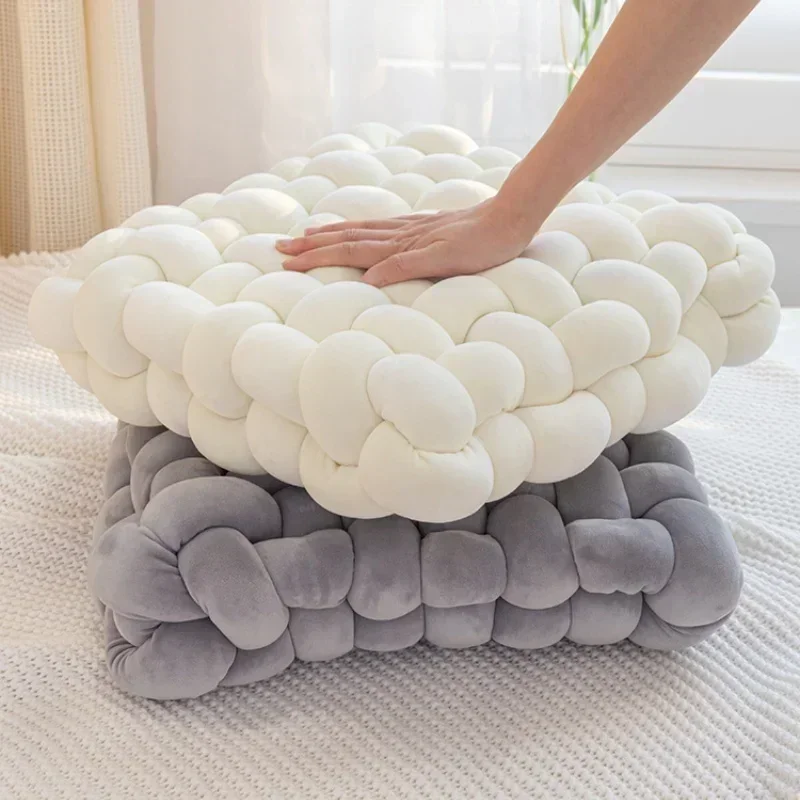 Hand Knot Stuffed Cushion Plush Pillow Aesthetic Sofa Pillow Decorative Plush Pillow Home Floor Windowsill Back Cushion Decor
Hand Knot Stuffed Cushion Plush Pillow Aesthetic Sofa Pillow Decorative Plush Pillow Home Floor Windowsill Back Cushion Decor