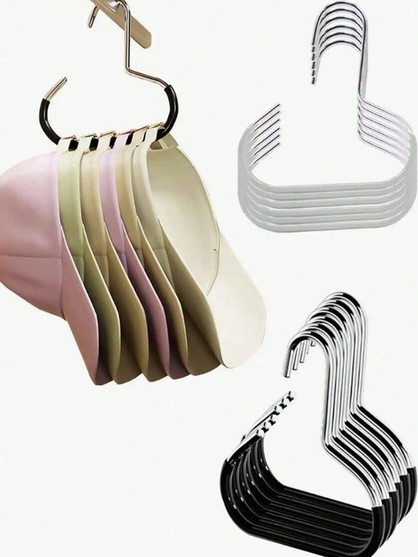 1/2/4/10pcs Multifunctional Hat Holder Rack Wardrobe Storage Hooks for Caps Ties Belts Scarves Portable Travel Hanger
1/2/4/10pcs Multifunctional Hat Holder Rack Wardrobe Storage Hooks for Caps Ties Belts Scarves Portable Travel Hanger