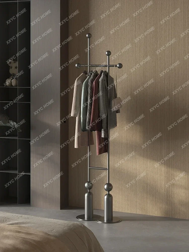 QLight luxury high-end coat rack Floor-to-ceiling bedroom hanger Living room household stainless steel hanger
QLight luxury high-end coat rack Floor-to-ceiling bedroom hanger Living room household stainless steel hanger