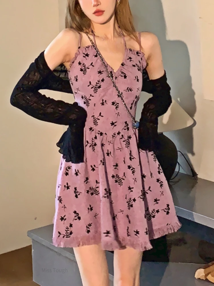 Summer Korean Fashion Vintage Two Piece Set Women Korean Elegant Party Mini Dress Set Female Floral Print Dress Suit 2023 New
Summer Korean Fashion Vintage Two Piece Set Women Korean Elegant Party Mini Dress Set Female Floral Print Dress Suit 2023 New