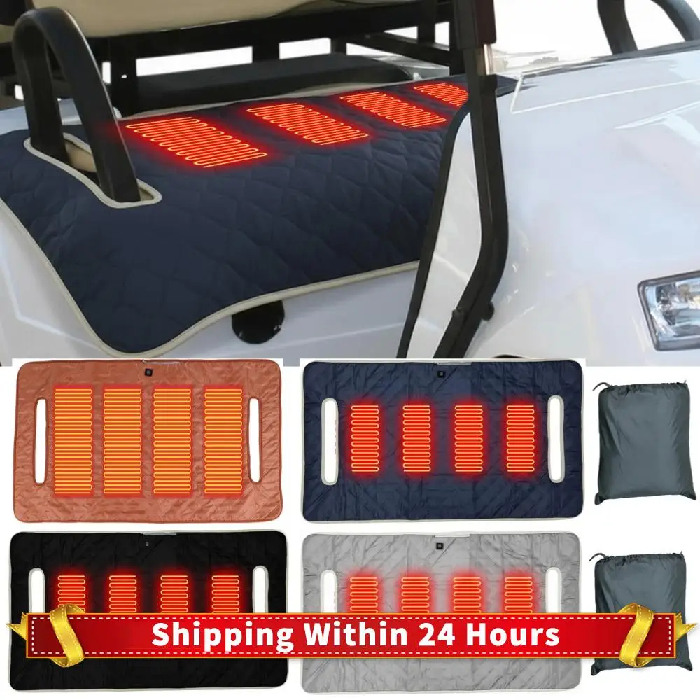 Чехол с подогревом сиденья тележки для гольфа, 4 зоны нагрева, зимняя согревающая защитная накладка с подогревом, удобная спортивная подушка для сиденья тележки, одеяло
Чехол с подогревом сиденья тележки для гольфа, 4 зоны нагрева, зимняя согревающая защитная накладка с подогревом, удобная спортивная подушка для сиденья тележки, одеяло