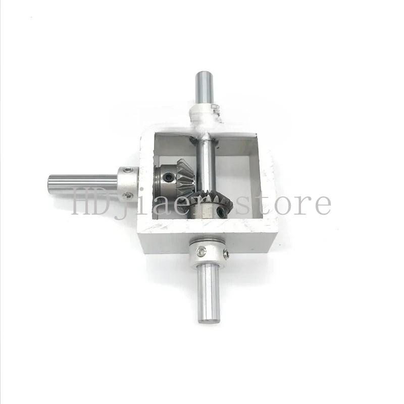 90 Degree Right Angle Transmission Reversing Gearbox Small Bevel Gear Angler 1:1 Mechanical Module Dual Output Shaft
90 Degree Right Angle Transmission Reversing Gearbox Small Bevel Gear Angler 1:1 Mechanical Module Dual Output Shaft