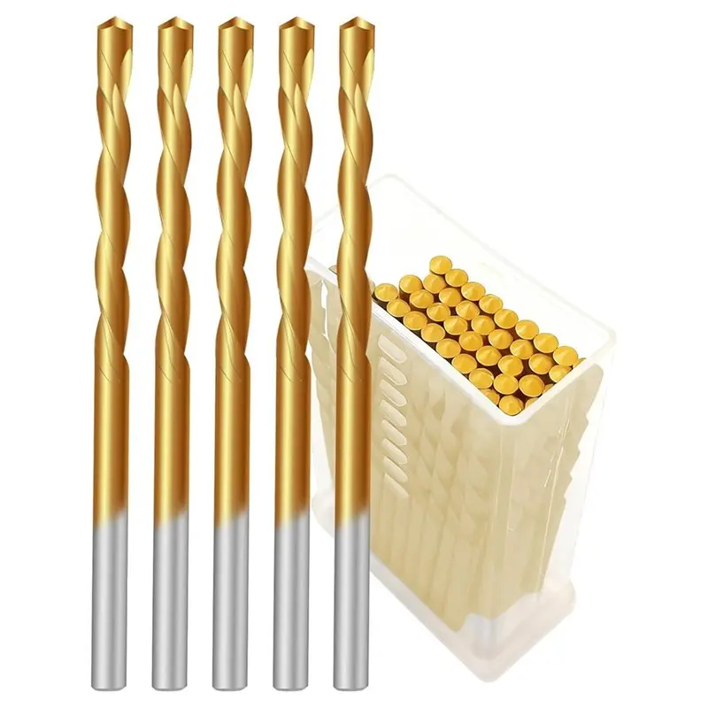 HLZS-1/8 Inch 50Pcs Drywall Router Bits - HSS Guide Point Drywall Cutting Drill Bits For Reliable Cuts On Drywall And Wood
HLZS-1/8 Inch 50Pcs Drywall Router Bits - HSS Guide Point Drywall Cutting Drill Bits For Reliable Cuts On Drywall And Wood