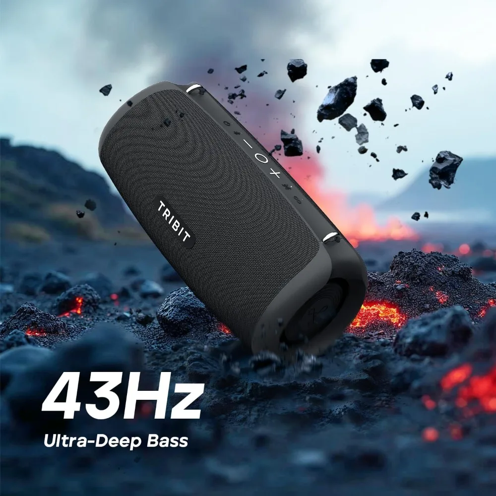 StormBox Lava Portable Bluetooth Speaker, 80W Loud Wireless Speaker, 24H Playtime, IP67 Waterproof, Bluetooth 5.4
StormBox Lava Portable Bluetooth Speaker, 80W Loud Wireless Speaker, 24H Playtime, IP67 Waterproof, Bluetooth 5.4