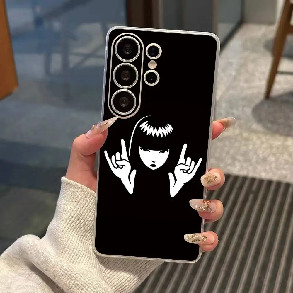 Comics Emily The Strange Phone Case For Samsung S25,S24,S21,S22,S23,S30,Ultra,S20,Plus,Fe Transparent Cover
Comics Emily The Strange Phone Case For Samsung S25,S24,S21,S22,S23,S30,Ultra,S20,Plus,Fe Transparent Cover
