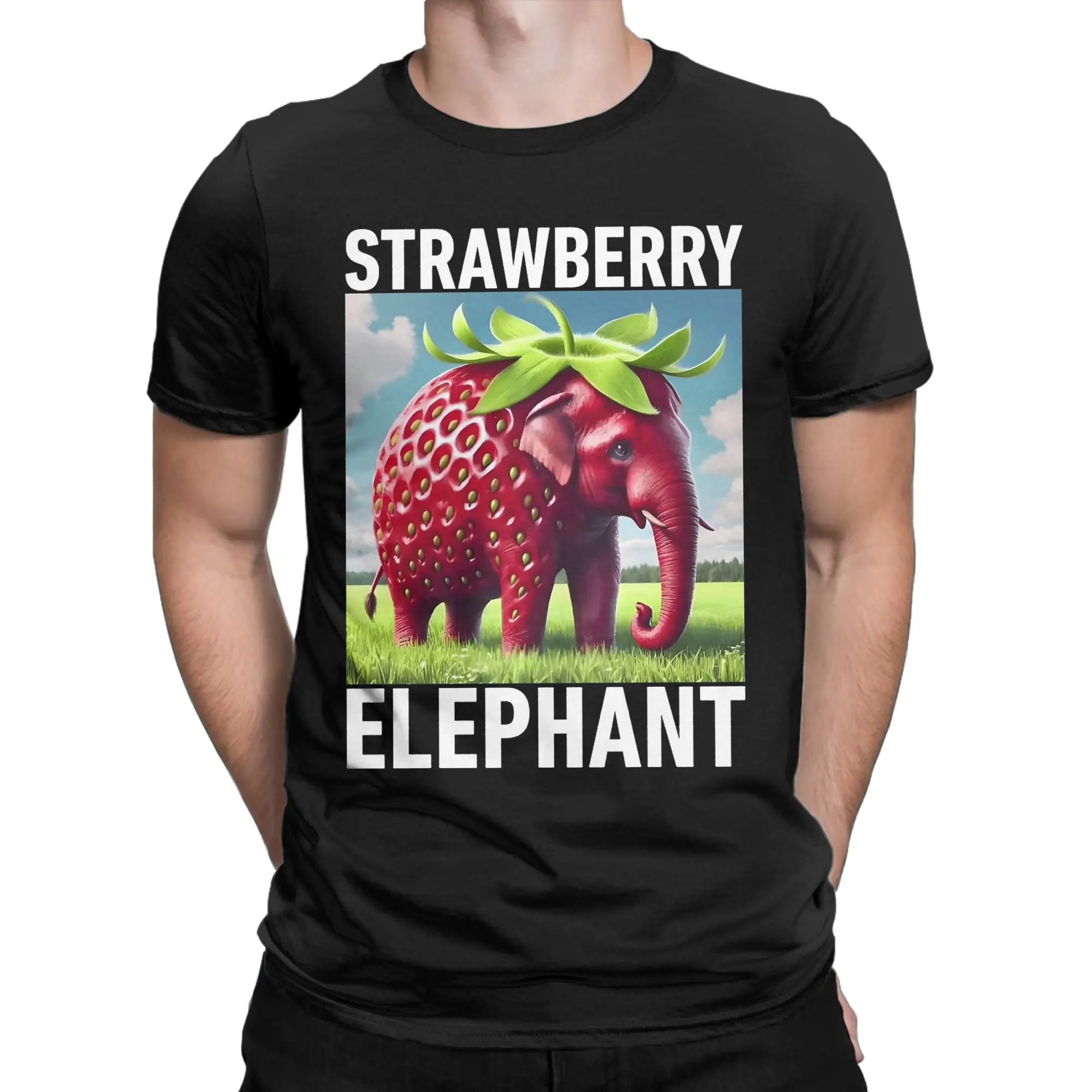 Футболка Strawberry Elephant Italian Brainrot Meme, летние модные футболки, мужские футболки из 100% хлопка, винтажные топы с короткими рукавами
Футболка Strawberry Elephant Italian Brainrot Meme, летние модные футболки, мужские футболки из 100% хлопка, винтажные топы с короткими рукавами