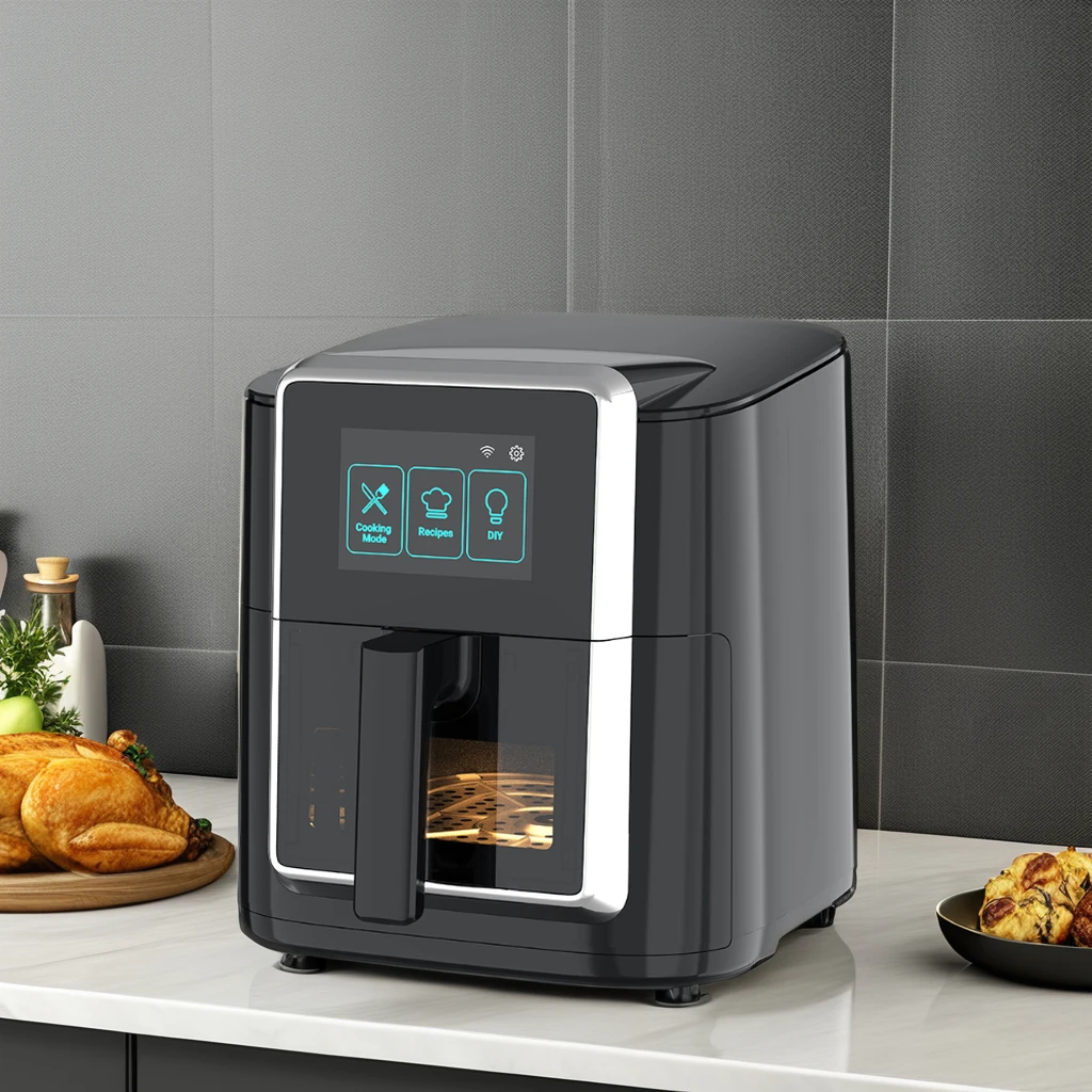 Large Multifunctional Air Fryer with Intelligent Display Touch Screen Smart Air Fryer Oven with Visible Window
Large Multifunctional Air Fryer with Intelligent Display Touch Screen Smart Air Fryer Oven with Visible Window