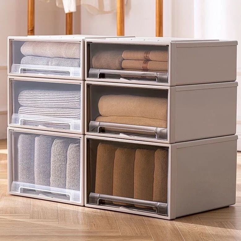 Transparent Plastic Ders Sle Storage Box Home Use Clothing Underwear Organizer Box Wardrobe Storage Cabinet
Transparent Plastic Ders Sle Storage Box Home Use Clothing Underwear Organizer Box Wardrobe Storage Cabinet