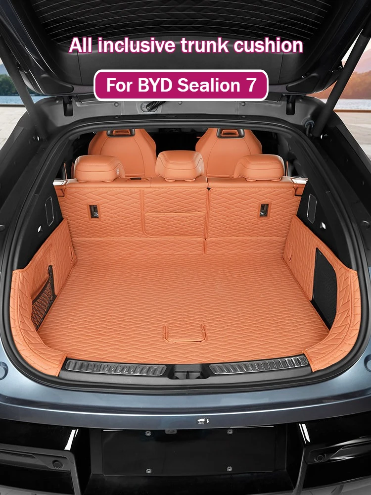 For BYD Sealion 7 Sea Lion 07 EV Car Boot Mat Rear Trunk Liner Full Package Double-layer Foot Pad Automotive Interior Modify
For BYD Sealion 7 Sea Lion 07 EV Car Boot Mat Rear Trunk Liner Full Package Double-layer Foot Pad Automotive Interior Modify