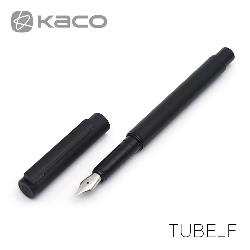 Youpin Black Fountain Pen Set Youpin KACO TUBE Series Luxury 0.5mm F Nib Steel Ink Pens for Simple Business Gift High Quality
Youpin Black Fountain Pen Set Youpin KACO TUBE Series Luxury 0.5mm F Nib Steel Ink Pens for Simple Business Gift High Quality