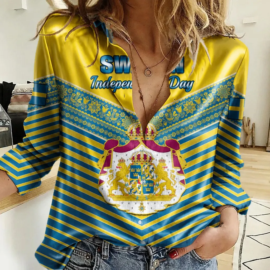 2026 Women's Satin Long-Sleeve Swedish Print Fashion Loose-Fitting Shirt, Casual Shirt, Commuter Wear, Party Wear, Stylish Top
2026 Women's Satin Long-Sleeve Swedish Print Fashion Loose-Fitting Shirt, Casual Shirt, Commuter Wear, Party Wear, Stylish Top