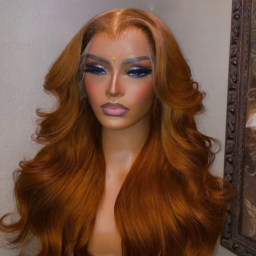 26“ Orange Body Wave Long Heat Resistant Preplucked Glueless 180 Density Lace Front Wig For Women BabyHair
26“ Orange Body Wave Long Heat Resistant Preplucked Glueless 180 Density Lace Front Wig For Women BabyHair