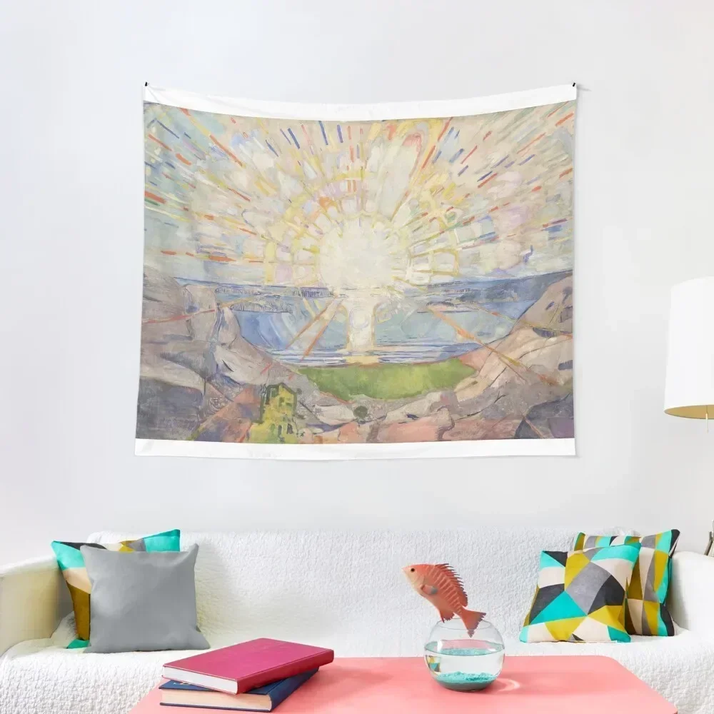 Solen "The Sun" by Edvard Munch Tapestry Home Decoration Accessories Living Room Decoration Bedroom Decorations Tapestry
Solen "The Sun" by Edvard Munch Tapestry Home Decoration Accessories Living Room Decoration Bedroom Decorations Tapestry