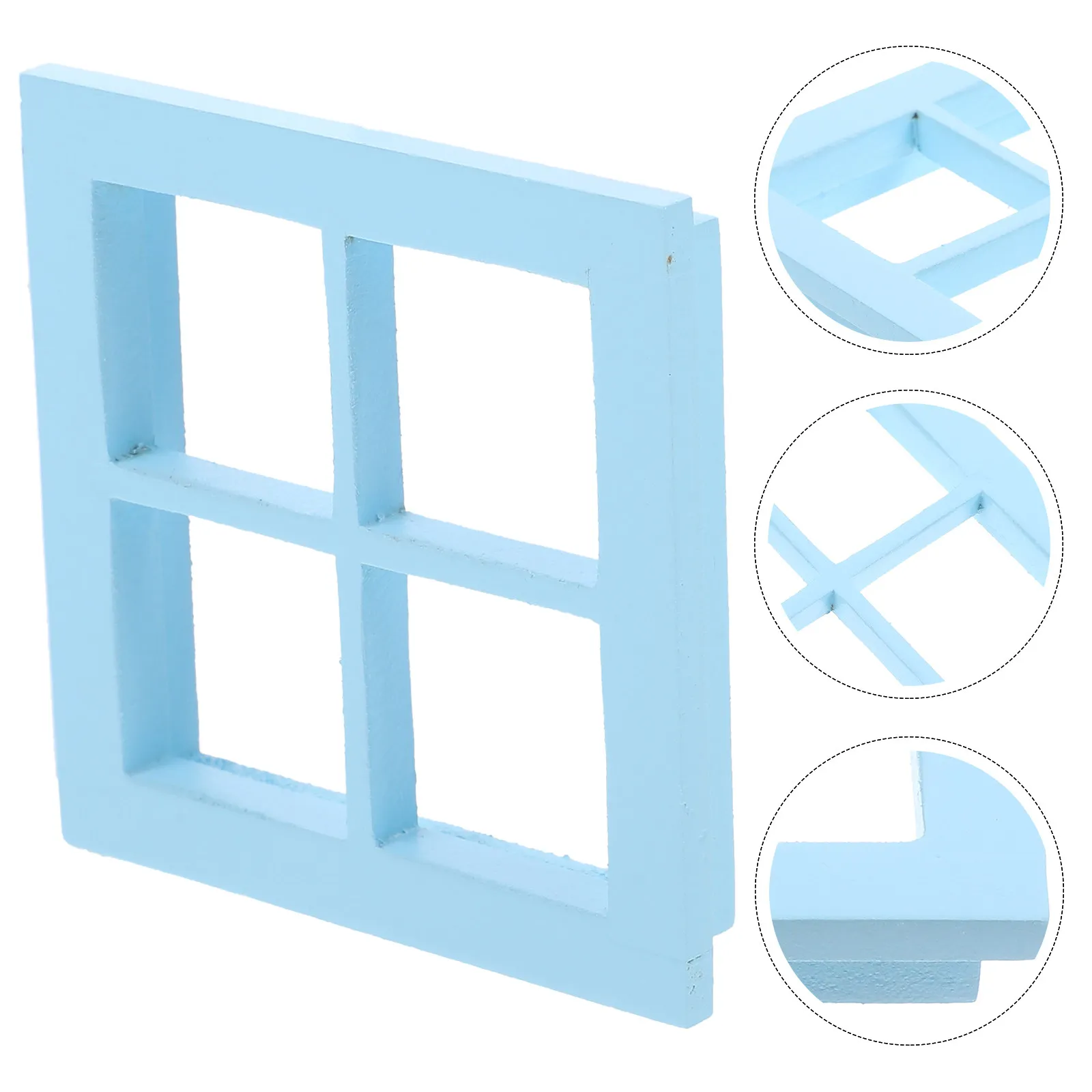 Miniature Wooden Window Frame Decor Mini Uncolored Wood House Adornment Realistic Unique Vivid Style Mini Furniture
Miniature Wooden Window Frame Decor Mini Uncolored Wood House Adornment Realistic Unique Vivid Style Mini Furniture