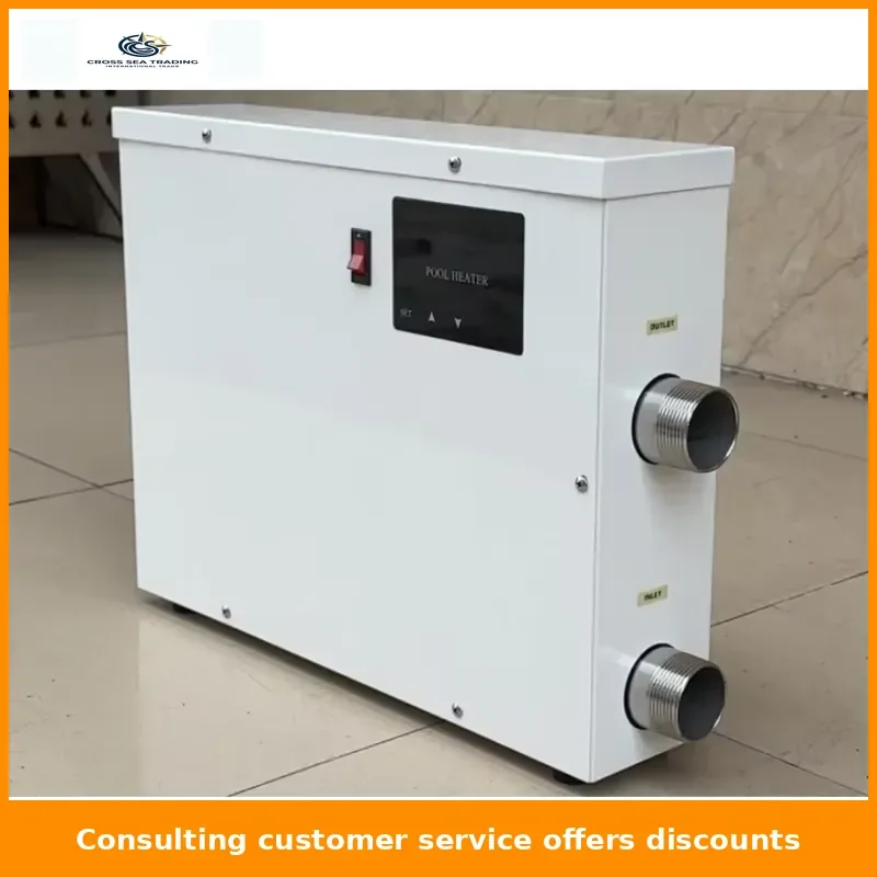 Electric Pool Heater Swimming Pool Heater Pump 11 kW 220 V Hot Tub Water Thermostat with Touchscreen for Above-Ground
Electric Pool Heater Swimming Pool Heater Pump 11 kW 220 V Hot Tub Water Thermostat with Touchscreen for Above-Ground