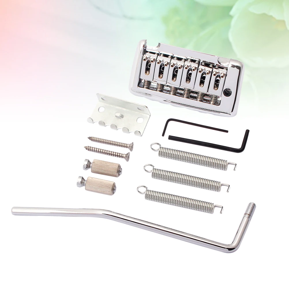 Guitar Accessories Vibrato System Single Shake GA208 Bridge Electric Tremolo Silver
Guitar Accessories Vibrato System Single Shake GA208 Bridge Electric Tremolo Silver