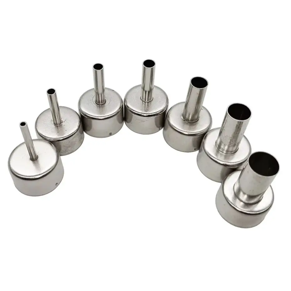 858 series Heat gun welding nozzles Stainless steel nozzles of different sizes Multi-function nozzles 200pcs/lot
858 series Heat gun welding nozzles Stainless steel nozzles of different sizes Multi-function nozzles 200pcs/lot