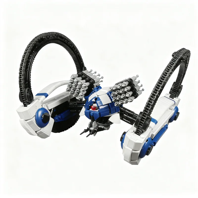 1143PCS MOC Space Battle Movie Hailfire Droid Model DIY Creative Ideas Toy Assembly Puzzle Birthday Gift Spaceship Series
1143PCS MOC Space Battle Movie Hailfire Droid Model DIY Creative Ideas Toy Assembly Puzzle Birthday Gift Spaceship Series